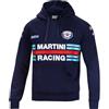 Sparco Martini Racing Felpa Unisex Adulto, multicolore, S