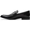 Clarks Brandon Step Mens Black Leather, 9.5