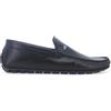 Melluso Uomo Mocassino Casual in Pelle Blu