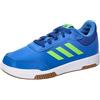 adidas Tensaur Sport Training Lace Shoes, Sneakers Unisex - Bambini e ragazzi, Bright Royal Lucid Lime Team Royal Blue, 36 2/3 EU