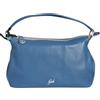 GABS BORSA DONNA A SPALLA CALLIOPE M BULL FOLD SHINY SILVER LAGUNA