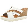 inblu Zeppe Donna Glam con Tacco di 8,5 cm e Plateau di 2,5 cm, Plantare Imbottito