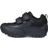 Geox J New Savage Boy B A, Scarpe a Collo Basso Bambini e ragazzi, Nero, 36 EU