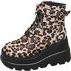 Generico Stivali Texani Donna Estivi Comodi In Pelle Antiscivolo E Lacci Sotto Con Motivo Stampato Stivali Da Giardino Western Stivaletti Da Donna Leggero Antiscivolo Scarpe In Pelle