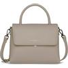 bugatti Almata borsa 2-in-1 con astuccio cosmetico extra, borsa da donna in pelle sintetica, sabbia