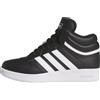 adidas Unisex - Bambini Hoops 4.0 Mid Shoes, Core Black/Cloud White/Core Black, 35 1/2 EU