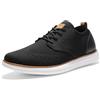 Bruno Marc Scarpe Oxford Uomo in Pelle Classiche Stringate Derby Basse Estive Vintage Elegante Leggere Scarpe,Size 46,Nero,SBOX2406M