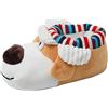 JOMIX Pantofole Donna Divertenti Invernali Ciabatte Ragazzi Simpatiche Peluche Animali Cane MU7336 (39/40)