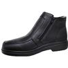 Evoga Scarpe stivaletti uomo invernali Chelsea termiche con pelliccia interna