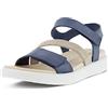 ECCO Flowt W, Sandali, Donna, Blu (Misty), 38 EU
