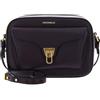 Coccinelle Pelle borsa a tracolla Beat Soft Camera Bag Prune viola scuro