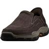 Skechers Respected-Elgin 204810, Mocassino Uomo, Marrone, 41 EU
