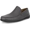 ECCO Mocassini da Uomo Classic Moc 2.0 Driving Style, Acciaio, 12-12.5