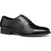 Geox U REZZONICO B, Oxford Uomo, Black, 44 EU