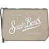Saint Barth Mc2 Unisex Pochette ALI0047 Poliestere Beige Scuro Taglia Unica