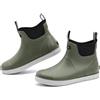 Rumkok Stivali Gomma Uomo, Stivali Da Pesca, Stivaletti Antinfortunistica Uomo, Da Esterno Antiscivolo Da Pioggia Shorty Boots, Comode Leggere Scarpe Da Giardino