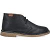 PAYMA - Stivali Stivaletti Safari Deserto in Pelle per Uomo e Donna. Fatto in Spagna. Scarpa Chukka Pelle Liscia Sport. Suola Gomma. Colore: Blu Navy Liscio, Taglia: EU 42
