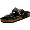 Birkenstock Giza Big Buckle Infradito Donna, Black 1023334, 36 EU