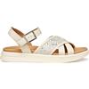 Geox Sandalo da donna D XAND 2S B Wedge, papiro, 38 EU