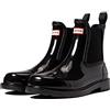 Hunter Commando Chelsea Gloss Womens - Black - 40-41 EU