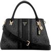 GUESS Noelle II Luxury Satchel CLO - Logo carbone, taglia unica