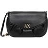 Armani Exchange Armani Exchange, borsa a tracolla da donna M (confezione da 1), Nero, One Size, BORSA MESSENGER
