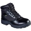 Skechers Wascana Benen, Anfibi Da Lavoro Uomo, Black Leather W Textile, 40 EU