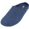 HAFLINGER Everest Fundus pantofole di feltro in un design semplice jeans, taglia 36