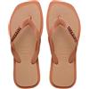 Havaianas Hav. Top Square Fusion - Infradito da donna, Oro Rosa, 39 EU