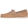 Sebago Scarpe da Barca da Uomo Portland Flash out in Pelle Scamosciata Beige - 7111PTW W6F 44