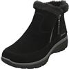 Skechers Easy Going Cool Zip | Vestibilità comoda, memory foam raffreddata ad aria, fodera in pelliccia sintetica, cerniera laterale