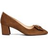 Nero Giardini I205612DE Décolleté Donna in Camoscio - Malto 37.5 EU