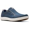 Clarks Mocassini da Uomo Mapstone, Nabuk Blu Navy, 44 EU