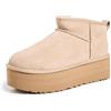 UGG 1135092-SAN W CLASSIC ULTRA MINI PLATFORM Donna, SAND EU 39