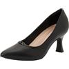 Clarks Kataleyna West Womens Black Leather, 6.5