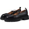 Steve Madden Landon Mary Jane - Scarpe Basse da Donna, Pelle Nera, 10