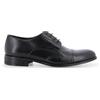 Melluso Scarpa Classica Uomo Francesina Allacciata in Pelle Nera Strutturato u0723q 41