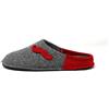 Le Clare Nuvola Baffo/Nuvola Cuore - Pantofola Invernale Uomo/Donna in Panno di Lana con Plantare Estraibile