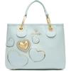 Braccialini Beth Patch Borsa Donna con Cuori in Rilievo