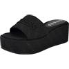 GUESS Bintai, Sandali Donna, Logo Nero 001, 38.5 EU