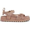 Alma en Pena Sandali con Borchie Donna - Rosa Modello 1703 1703 Pelle 37