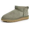 UGG Stivale Classic Ultra Mini Donna, Verde muschio/Anfora, 37 EU