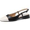 QUEEN HELENA Scarpe Eleganti con Tacco Basso Ballerine con Cinturino Donna ZM9933