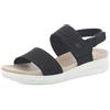 inblu Sandali Donna in Tessuto Tecnico con Doppia Fascia a Strappo