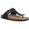 Geox U Sandal Ghita D, Sandali Uomo, Nero (Black C9999), 41 EU