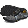 SAGUARO Scarpe Barefoot Minimaliste Uomo Donna Scarpe Multisport per Corsa/Allenamento/Trekking/Trail Running/Palestra - Morbido Comode e Leggere, Metallo Nero, 45 EU