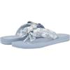 GUESS Tuta, Infradito Donna, Light Blue Star Multi, 41 EU