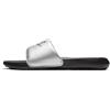 Nike Victori One, Scarpe da spiaggia e piscina Donna, Nero Black Metallic Silver, 36.5 EU