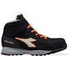 Utility Diadora Scarpa Antinfortunistica Alta Modello Glove MDS Mid S3 HRO SRC Codice Colore: C9545 - Blu Scuro/Arancio Fluo Taglia 46