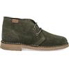 PAYMA - Stivali Stivaletti Safari Deserto in Pelle per Uomo e Donna. Fatto in Spagna. Scarpa Chukka in Crosta di Pelle Sport. Chiusura con Lacci. Suola in Gomma. Colore: Khaki, Taglia: EU 41